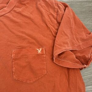 American Eagle Outfitters Orange Short Sleeve Tee